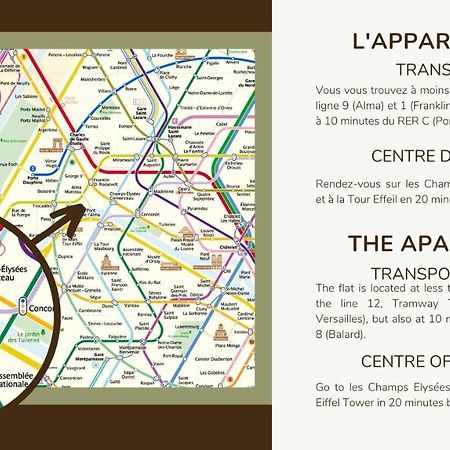 Champs Elysees!Montaigne, New Luxurious 6Pers Flat Paris Bagian luar foto