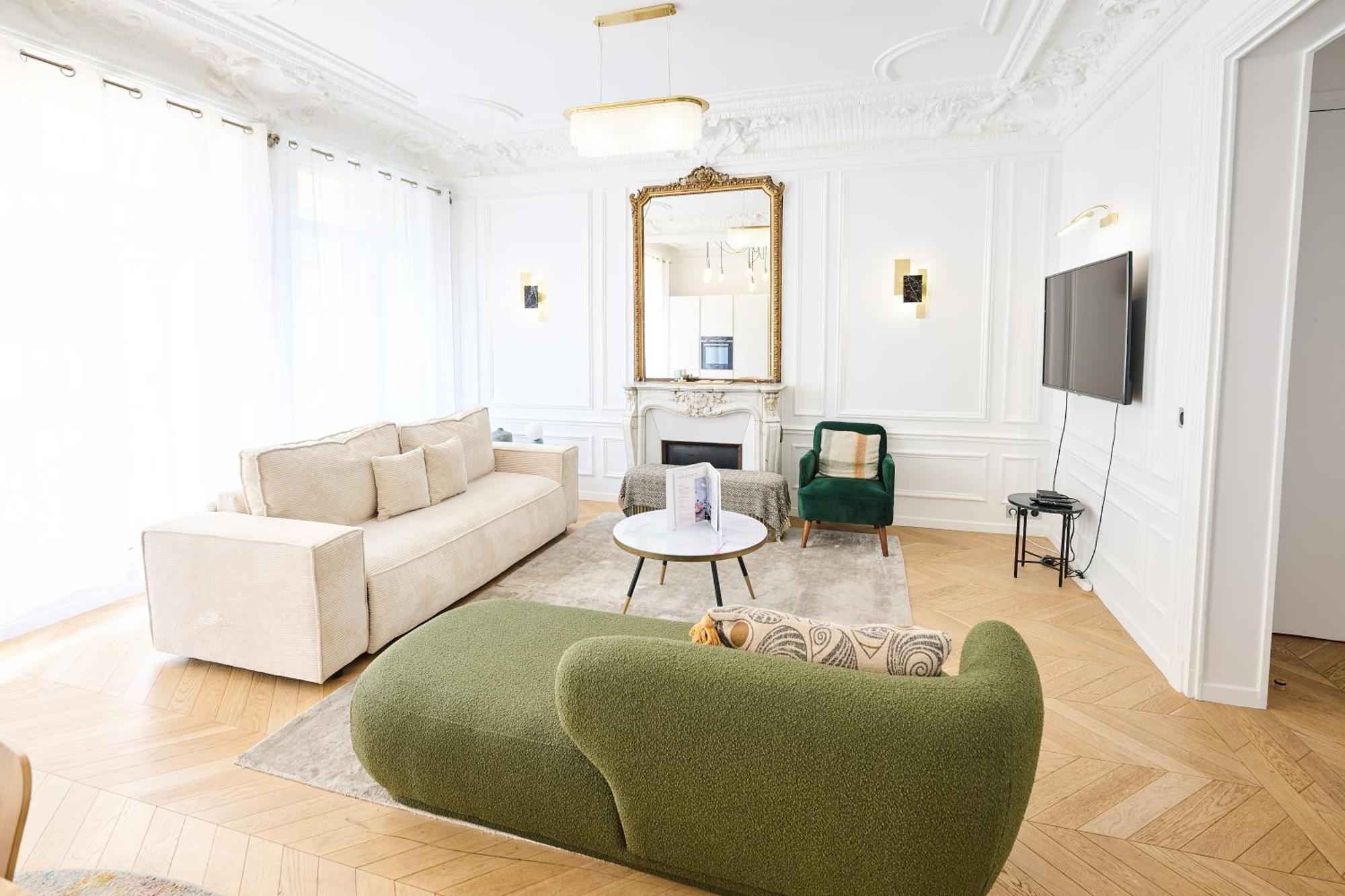 Champs Elysees!Montaigne, New Luxurious 6Pers Flat Apartment Paris Bagian luar foto